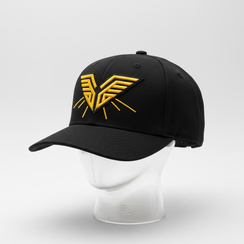 Black Apex Pro racing snapback cap